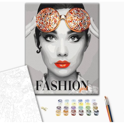  Slika za samostalno slikanje - Fashion Girl 40x50 Cijene