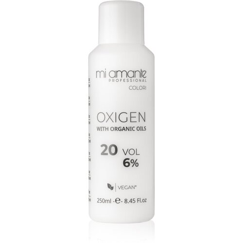 Mi Amante Professional Colori Oxigen With Organic Oils oksidacijska emulzija za profesionalno uporabo 6% 20 Vol. 250 ml Cene