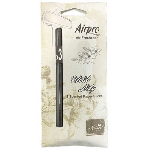 Airpro Mirisni osveživač papirni štapić 3 kom set wild lily Cene