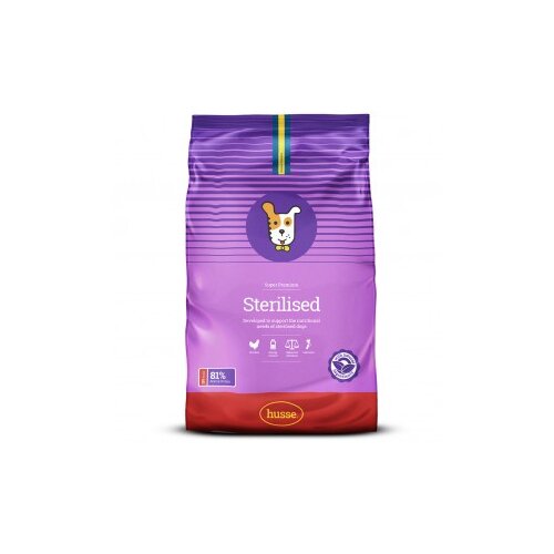 Husse Sterilised Suva hrana za sterilisane i kastrirane pse, Piletina, 12kg Cene
