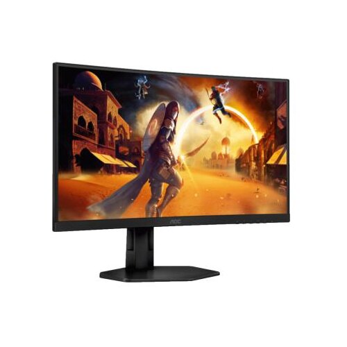 AOC Monitor LED CQ27G4X Gaming 27 inch QHD curved monitor, 180 Hz, 0.5 ms, FreeSync Prem., HDR10 (2560x1440, DisplayPort, 2x HDM Cene