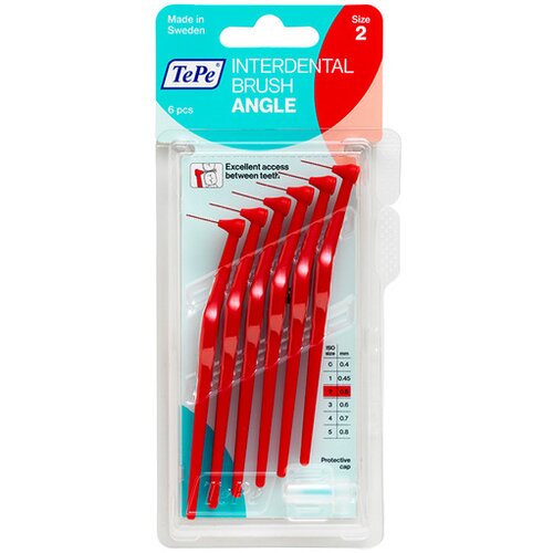 TEPE SWEDEN Angle 0,5 mm medzobna ščetka s premerom 0,5 mm 6 ks unisex Cene