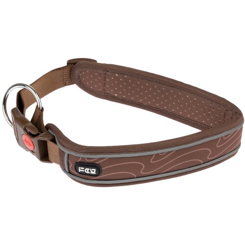 TIAKI Soft & Safe ogrlica za pse, smeđa - Veličina L: 55 - 65 cm opeg vrata, širina 45 mm Cijene