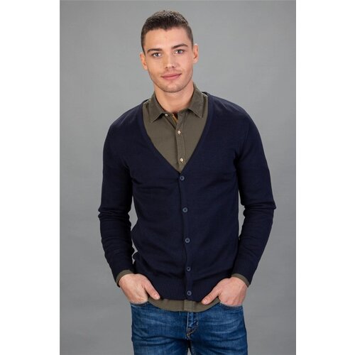 Tudors Muški džemper Slim Fit plavi Slike