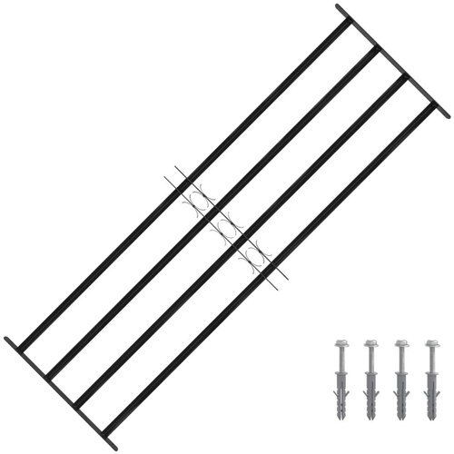  Re&scaron;etka za prozor Crna 175 x 60 cm Čelik s prahom premazan Cijene