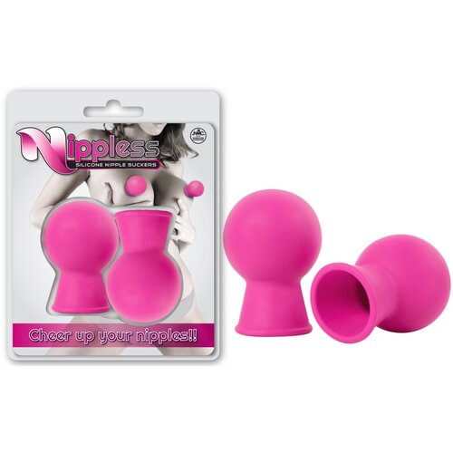 Nmc Nippless Silicone Nipple Sucker Set Pink 2pcs Slike
