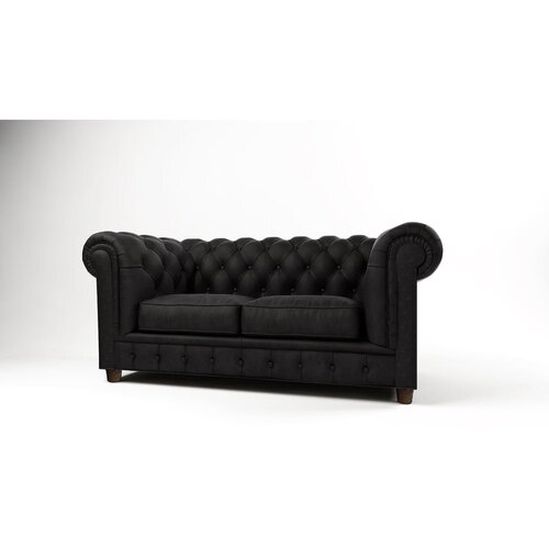 Ropez Sofa crni baršun 178 cm Cambridge - Cijene