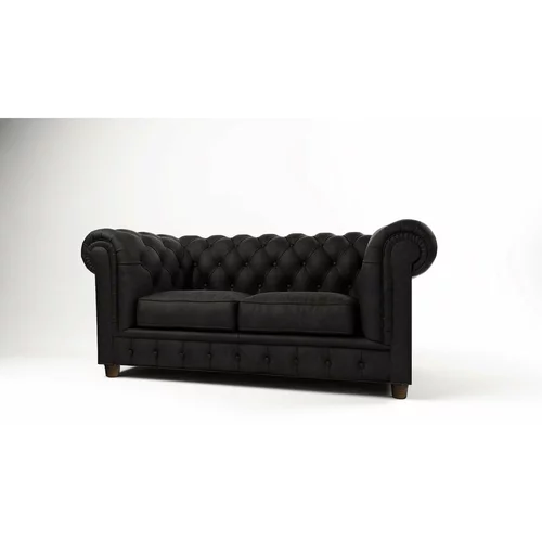 Ropez Sofa crni baršun 178 cm Cambridge -