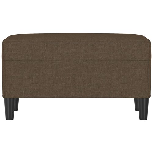  Klupa smeđa 70 x 35 x 41 cm od tkanine Slike