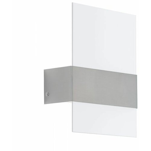 Eglo nadela spoljna zidna lampa/2, led, 2x2,5w, inox/bela Slike
