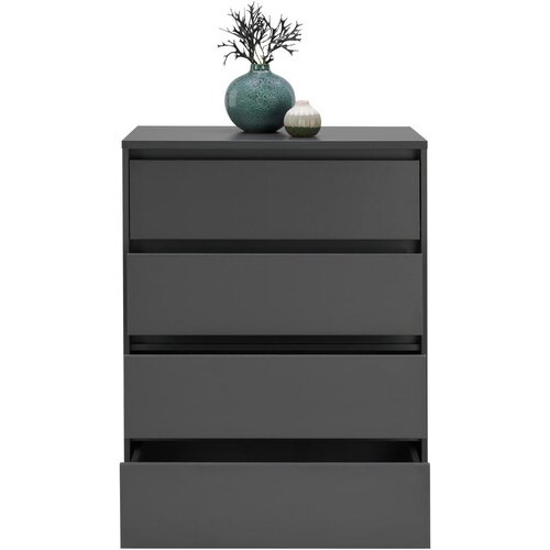 CARRYHOME komoda, antracit Slike