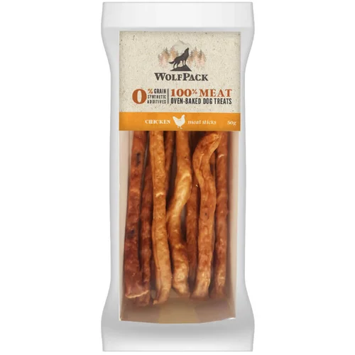 WolfPack meat sticks - piščanec - 50 g