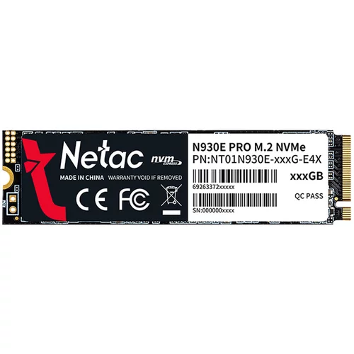 Netac trdi disk N930E-PRO 256GB M.2 NVMe (NT01N93E-256G-E4X) SSD