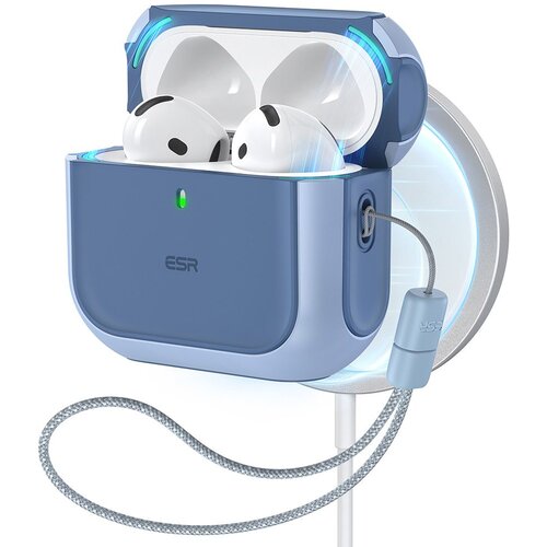ESR ORBIT HALOLOCK ZA MAGSAFE ETUI ZA APPLE AIRPODS 4 MODRA, (22006484) Slike