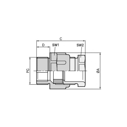  Kabelska uvodnica PG29 polistiren (EPS) svijetlo sive boje (RAL 7035) LappKabel SKINDICHT SVFK PG 29 25 kom. Cijene