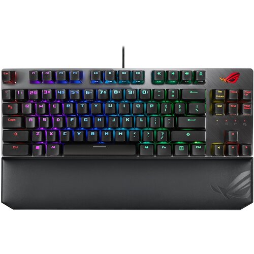 Asus ROG Strix Scope NX TKL Deluxe keyboard Gaming USB German Black, Grey Cijene