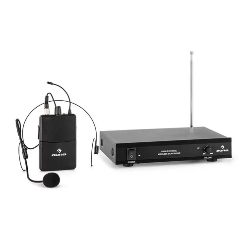 Auna Pro VHF-1-H 1-Kanalni VHF, Set mikrofonov, Headset 50m