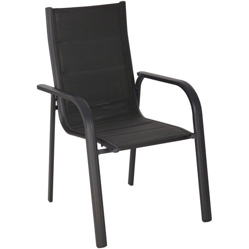 Ambia Garden STOL aluminij antracit, črna Cene