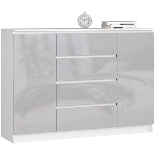 AKORD KOMODA K140 2D 4SZ CLP METALIK POŁYSK, (21702943) Slike