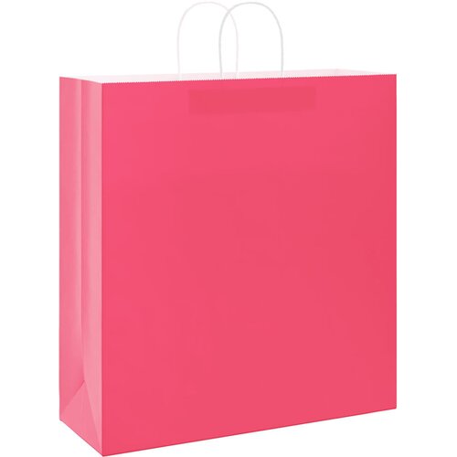  Papirnate vrećice 50 kom s ručkama ružičaste 45x17x48 cm Slike
