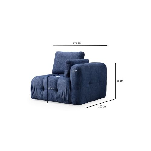 Atelier Del Sofa amaris 1R navy blue 1-Seat sofa Cene