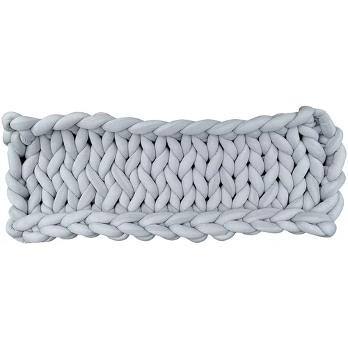 Aumüller krevet za prozor od grube pletenine - Sivi