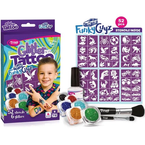 TyToo FunkyGuyz set za tetovaže sa &scaron;ljokicama Cijene