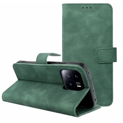  Futrola flip TENDER CASE za Xiaomi 13 zelena Slike