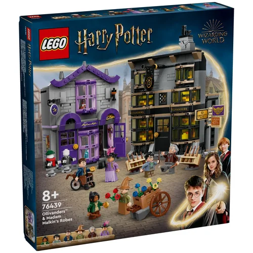 Lego 76439 ollivanderova trgovina™ i butik gđe malkin
