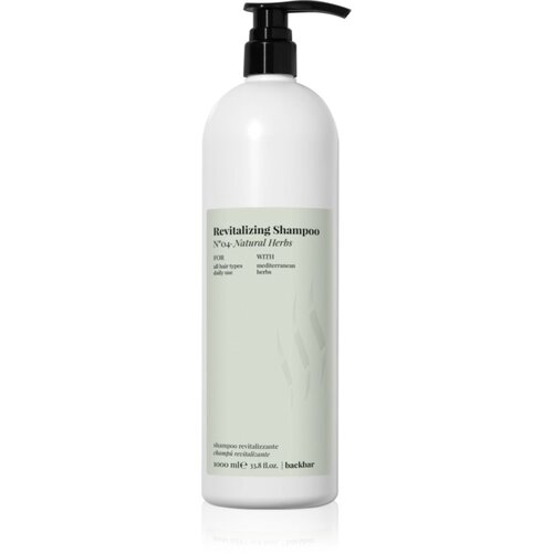 FarmaVita Backbar Revitalizing hidratantni i revitalizirajući šampon 1000 ml Cijene