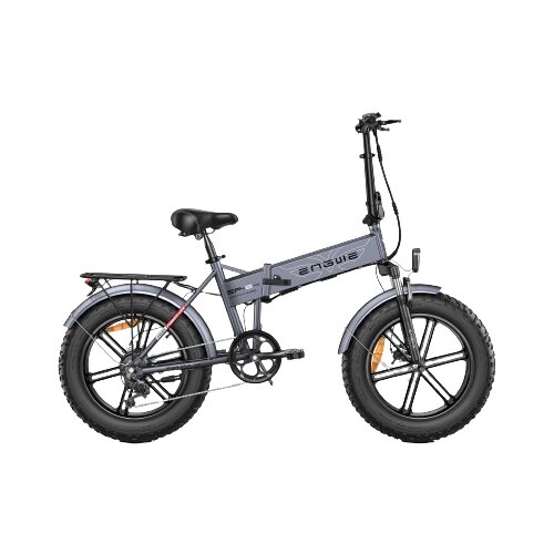 ENGWE EP-2 pro zložljivo električno kolo za odrasle, 20" 4.0 fat tire dirt bike, 750 w 48V 13AH, 110 km dosega - sivo, (21337270) Cene