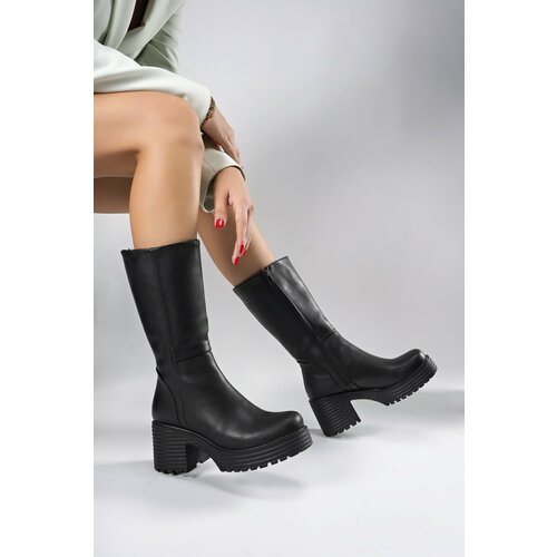 Riccon Women's Boots 0012270 Black Skin Slike