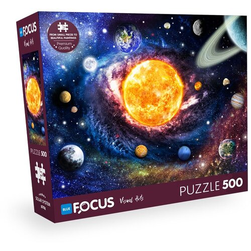 Puzzle 500 pcs solar system bf332s ( 108/23326 ) Slike