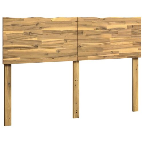  Uzglavlje s prirodnim rubom ROSTOCK Bijela 140 cm - Bijela 140 cm Cijene