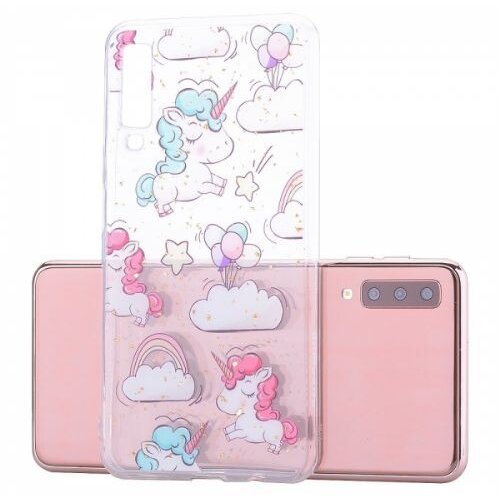 Nillkin Silikonski ovitek Unicorns za Samsung Galaxy A70 A705 Slike