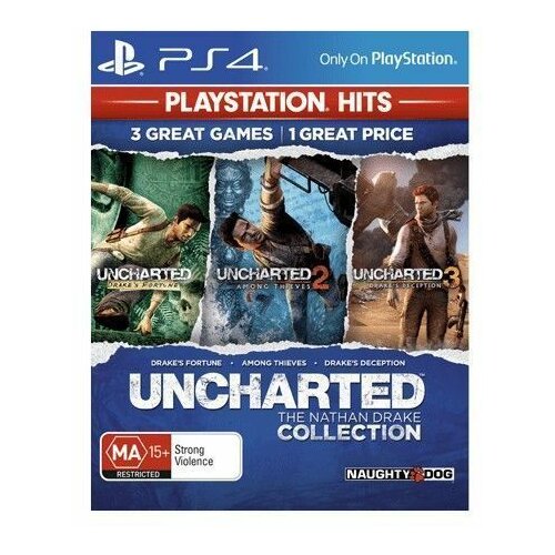 Sony PS4 uncharted collection hits/exp Cene
