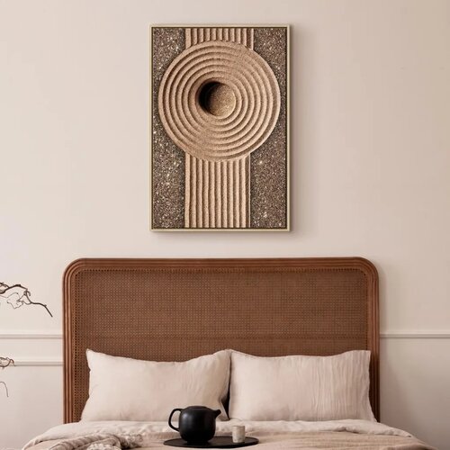  Slika - Energy Flow (1 Part) Vertical 60x90 U prirodnom drvenom okviru Cene