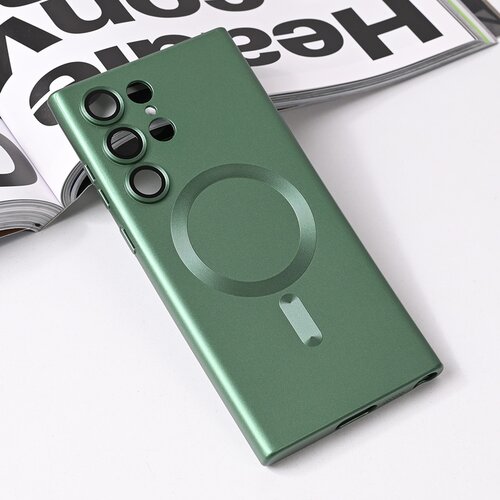  torbica magsafe chrome za samsung S918B galaxy S23 ultra zelena Slike