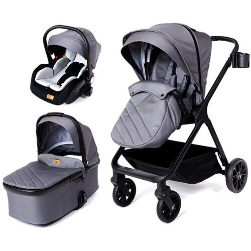 Bbo kolica za bebe 3u1 (A5) mamamia - grey Cene