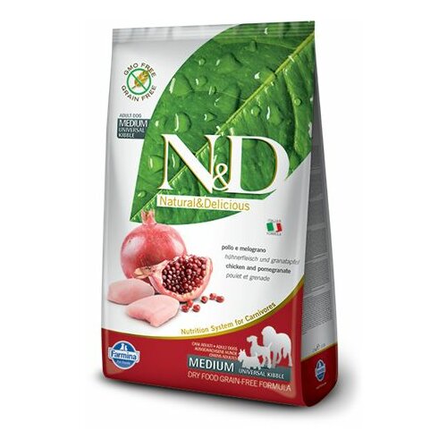 Farmina N&D prime hrana za pse chicken & pomegranate (adult - medium i maxi) 12kg Slike