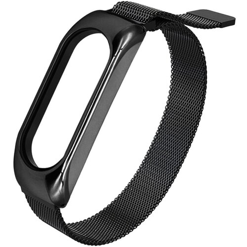 MI band 6 / band 5 zamjenski metalni remen crni Slike