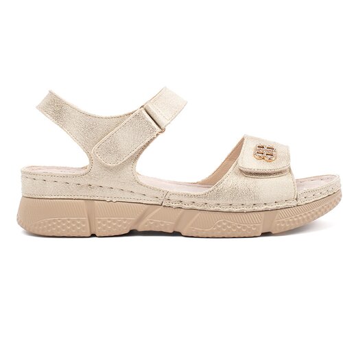GOODIN Women&amp;#039;s Gold Sandals Slike