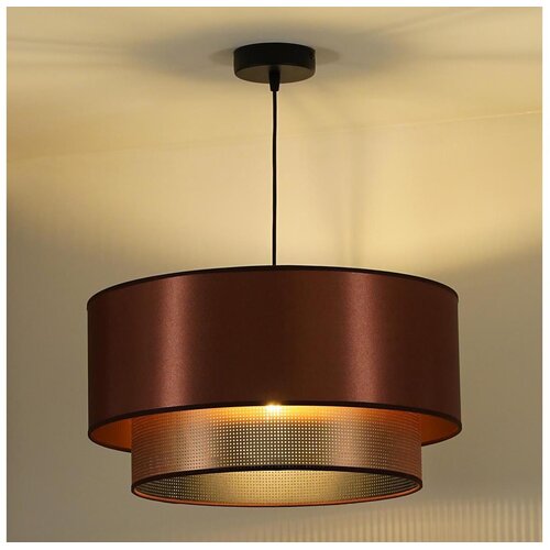  Duolla - Visilica na sajli COPPER SHINY 1xE27/15W/230V pr. 45 cm bakarna Cene