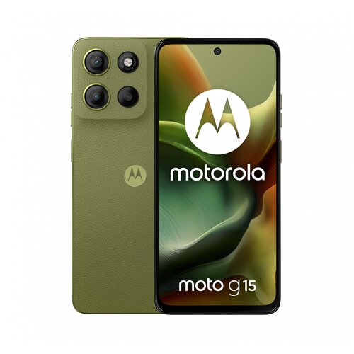 Motorola moto g15 17.1 cm (6.72) Dual SIM Android 15 4G USB Type-C 8 GB 128 GB 5200 mAh Green Slike