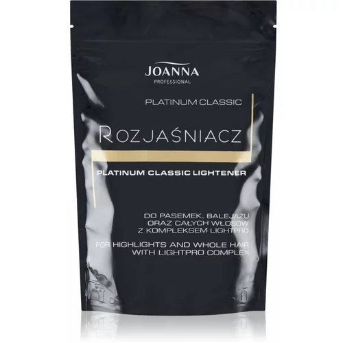 Joanna Professional Platinum Classic posvjetljujući puder za plavu i kosu s pramenovima 450 g