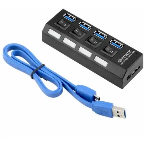 Velteh Usb HUB 3.0 4 porta crni 10-119 Cene