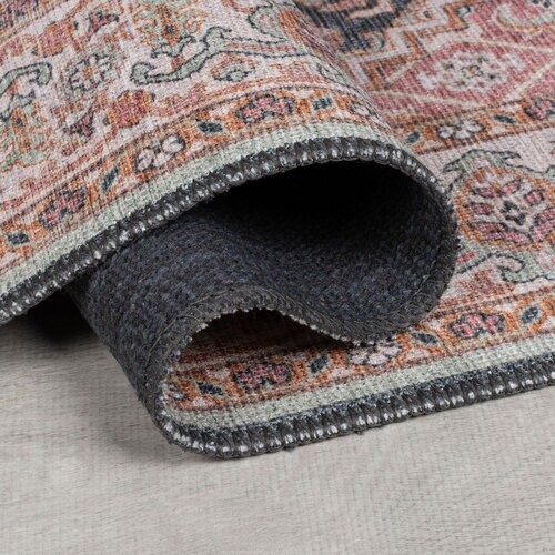 Flair Rugs Rožnat pralen tekač 60x230 cm Briony Traditional &amp;ndash; Slike