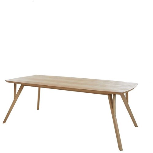 Light &amp;amp; Living Blagovaonski stol od masivnog manga 100x200 cm Quenza &amp;ndash; Slike