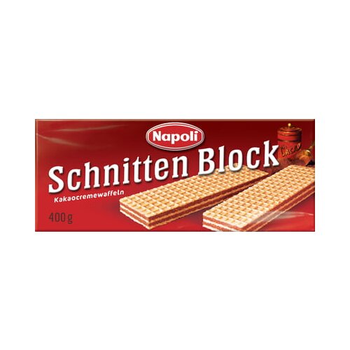 Napoli Schnitten Block napolitanke - 400 g Cene