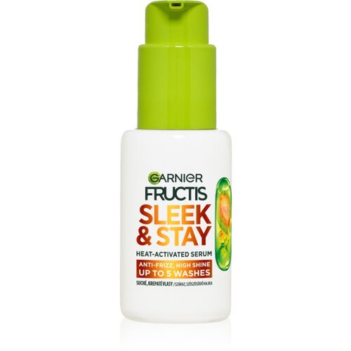 Garnier Fructis Keratin Sleek serum za suhe in po&amp;scaron;kodovane lase 50 ml Slike